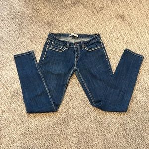 Woman’s Levi  jeans, @ a size 7/9.
